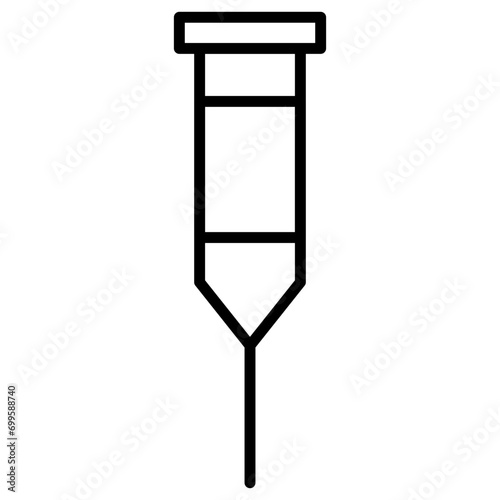 Wooden Leg Icon of Pirate iconset.