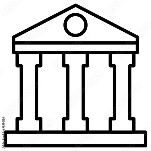 Mausoleum Icon of Funeral iconset.