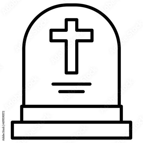 Gravestone Icon of Funeral iconset.