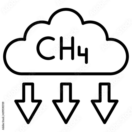 Methane Icon of Nuclear Energy iconset.