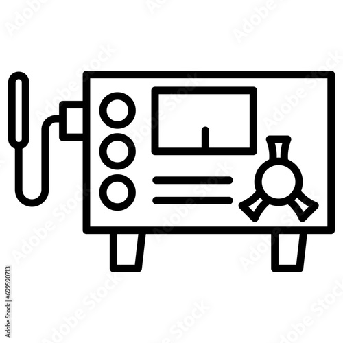 Geiger Counter Icon of Nuclear Energy iconset.