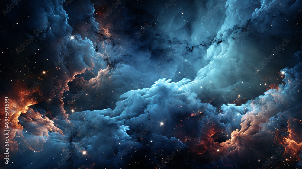 visualization of space HD 8K wallpaper Stock Photographic Image 