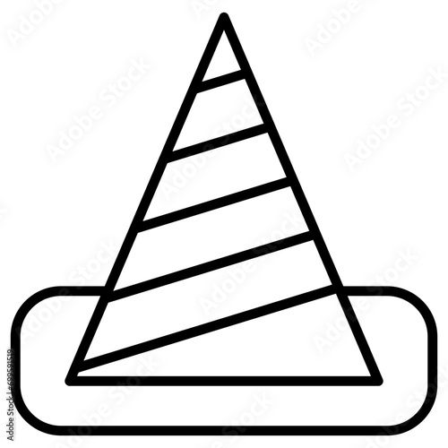 Road Cone Icon of Construction Tools iconset.