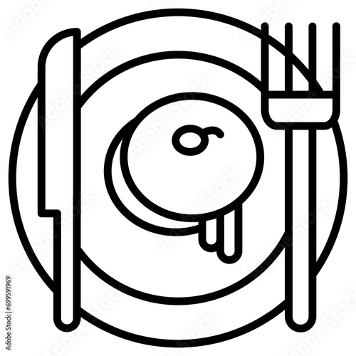 Pancake Icon of Morning and Breakfast iconset.