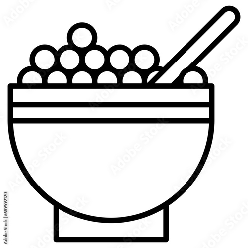 Cereal Bowl Icon of Morning and Breakfast iconset.
