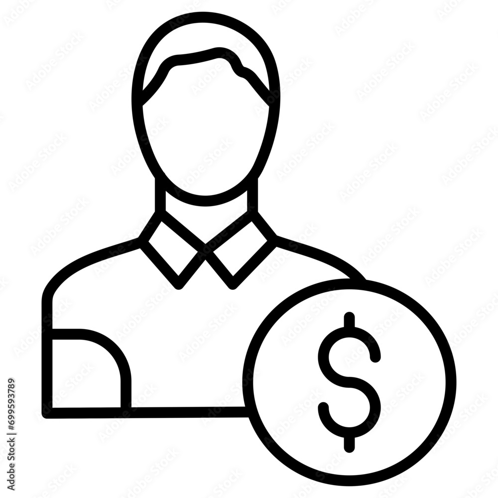 Finance Officer Icon of Business & Economy iconset. Finance Officer Icon of Business & Economy iconset.
