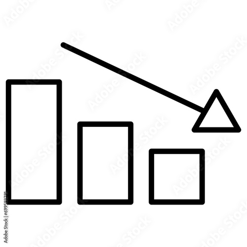 Downfall Icon of Business & Economy iconset.
