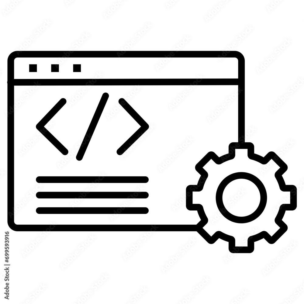 Web Design Icon of Coding and Development iconset. Web Design Icon of Coding and Development iconset.