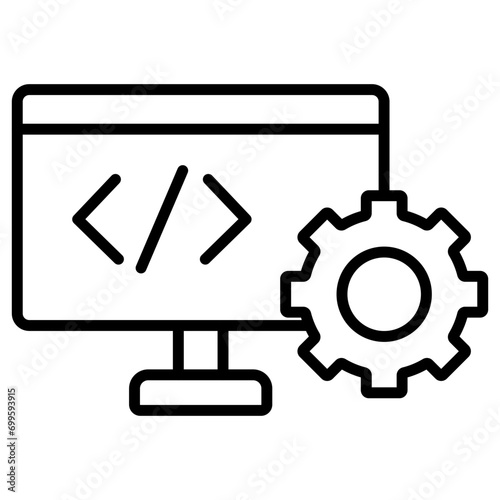 Web Development Icon of Coding and Development iconset. © Icons Studio
