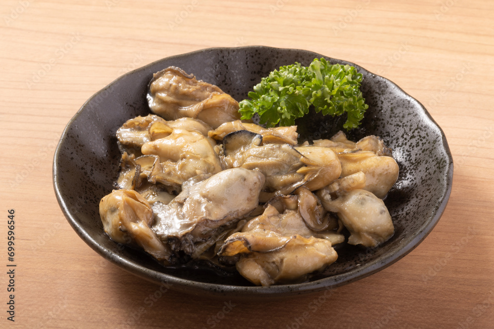 Fototapeta premium 牡蠣のバター醤油焼き