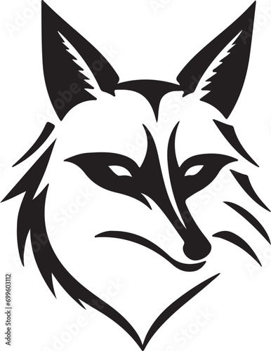 fox vector illustration silhouettes art design