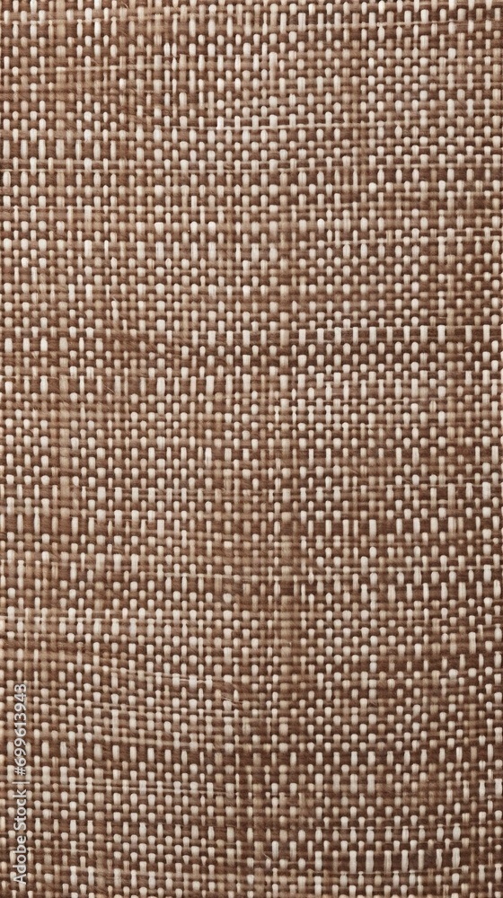Brown and white fabric texture background Brown and white fabric texture background