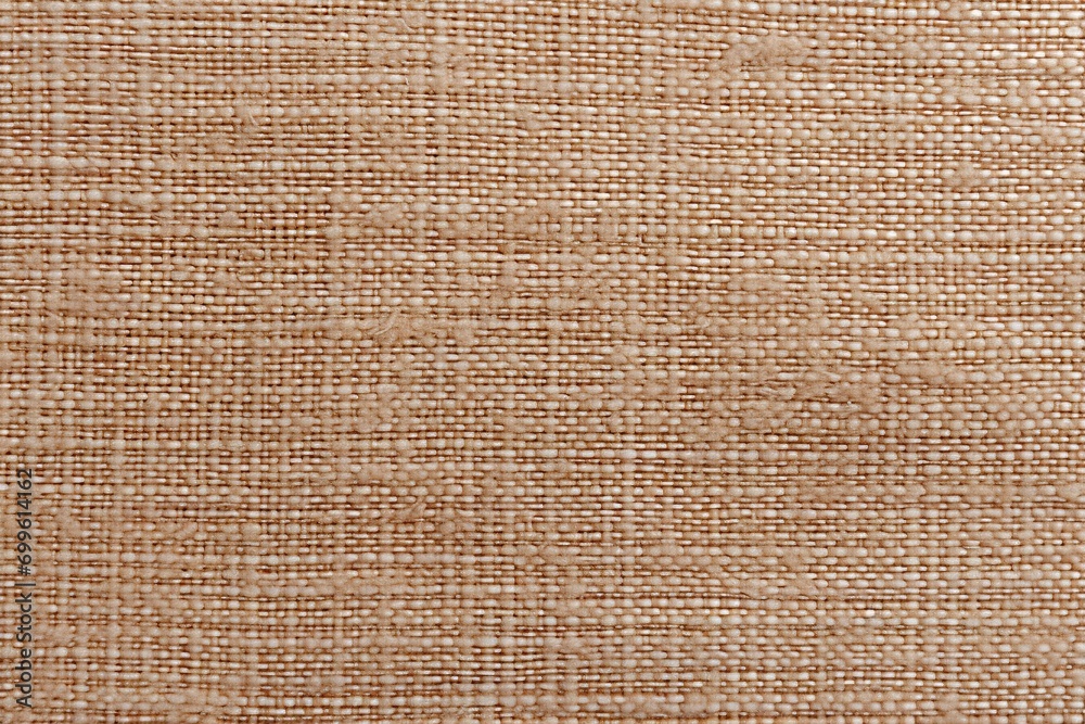 Brown and white fabric texture background Brown and white fabric texture background