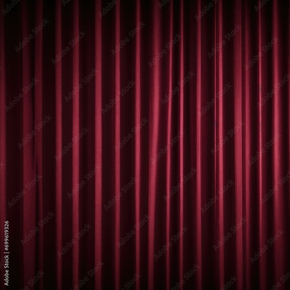 Dark Maroon curtains texture background, wave lines background Dark Maroon curtains texture background, wave lines background