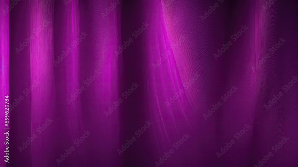 Dark Purple curtains texture background, wave lines background