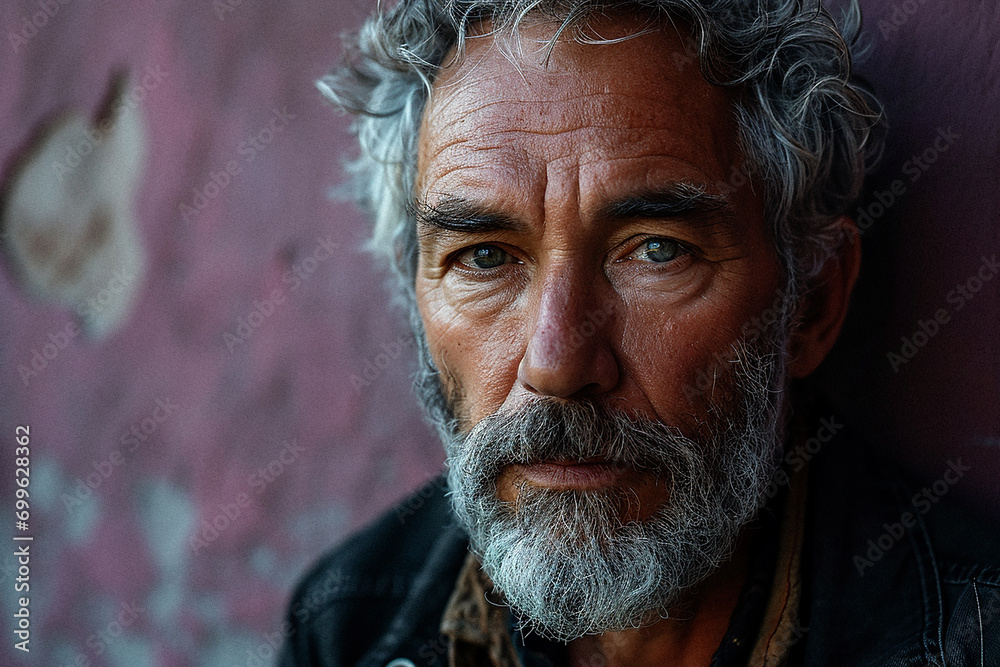 Attractive middle age man portrait Attractive middle age man portrait