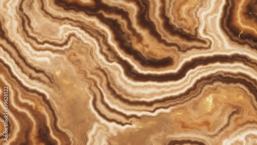 Brown and golden Glitter Agate texture background