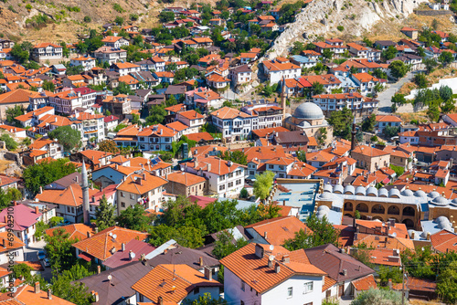 Aerial view of Beypazari Town in Ankara photo