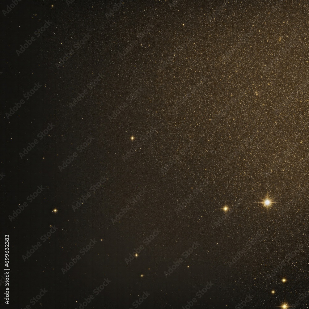 Fototapeta premium Black and Gold Foil Glitter Texture Background
