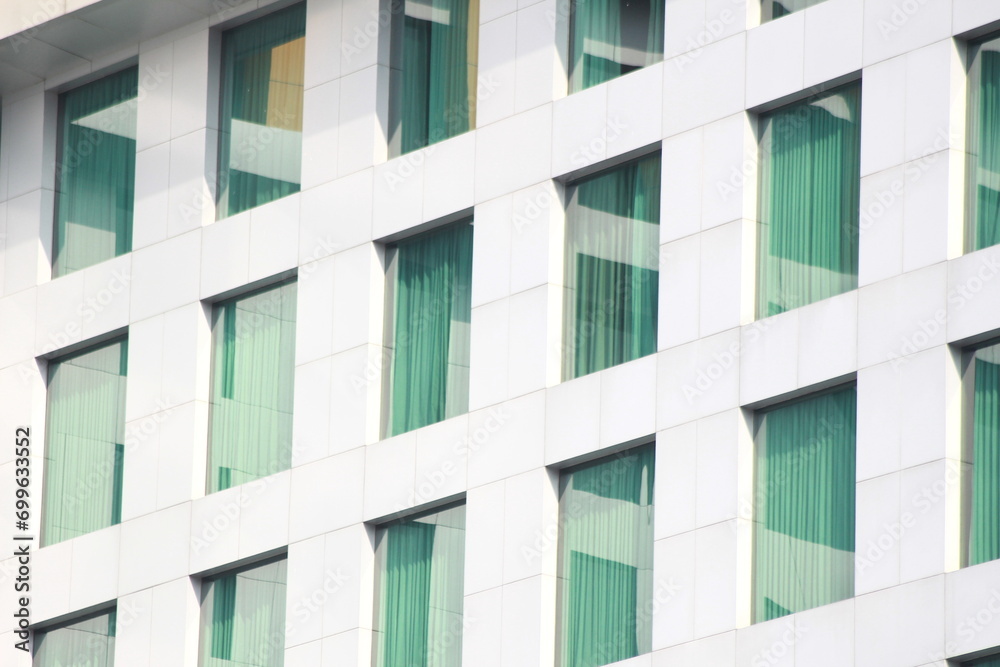 window of the hotel, big building window window of the hotel, big building window