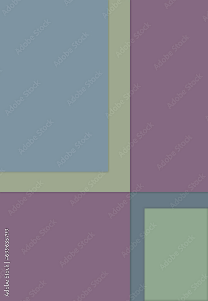 abstract decorative art background with color square square