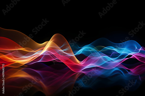 abstract background with smoke. 