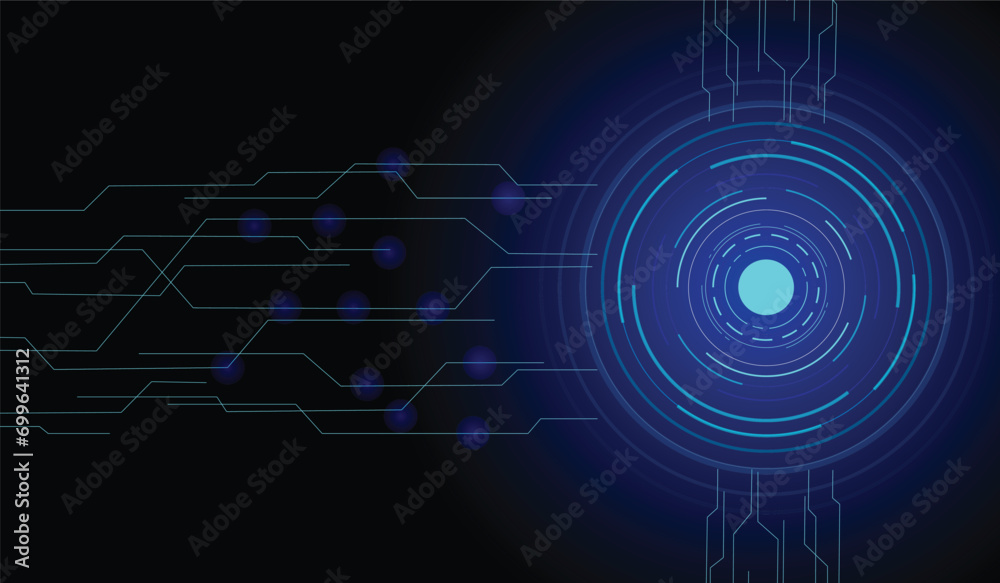 Abstract technology background Hi-tech communication concept innovation background vector illustration