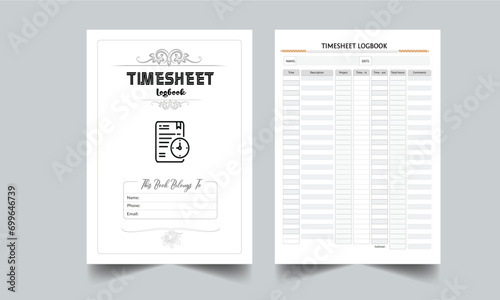 Time Sheet Logbook. Daily Gratitude Monthly & Yearly Undated Planner. Journal. Printable Gratitude Journal. Planner Bundle Design. Printable Planner Set with cover page layout template