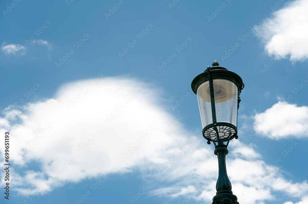 Lamp and sky