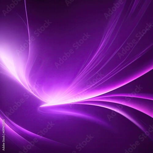 Abstract Purple background with dynamic light effect
