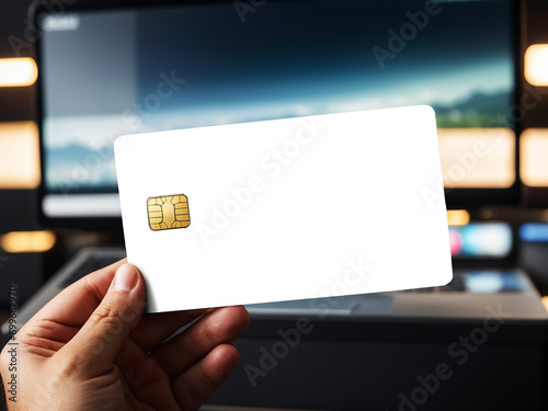 credit card in hand