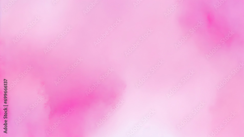 Fototapeta premium Pink Bleeding Watercolor texture Background