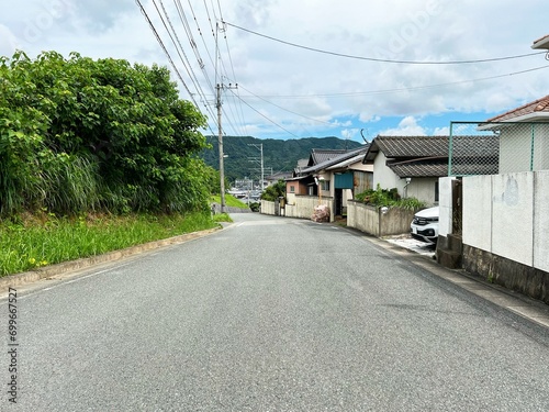 日本の風景　郊外の住宅地