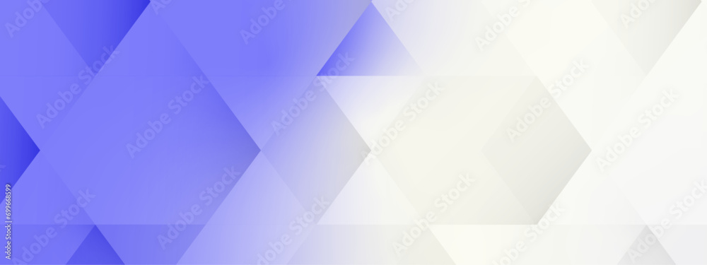 Obraz premium white and soft blue glossy abstract Geometric background 