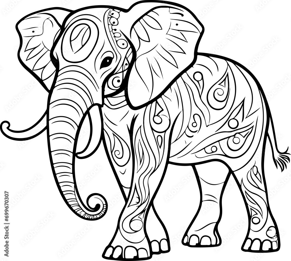 Elephant svg, elephant face SVG, elephant mandala SVG, elephant silhouette svg, baby elephant svg, cute elephant svg, alabama elephant svg