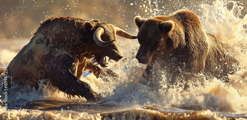 The Battle of the Bear and the Bull