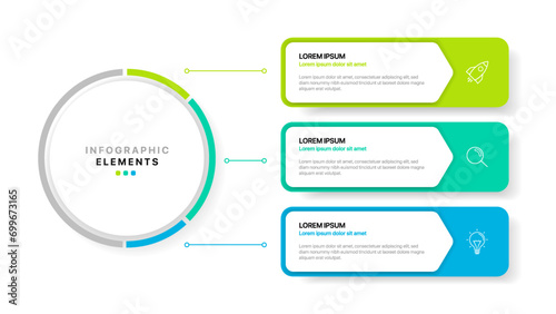 Timeline infographic design with options or steps. Infographics for business concept. Can be used for presentations workflow layout, banner, process