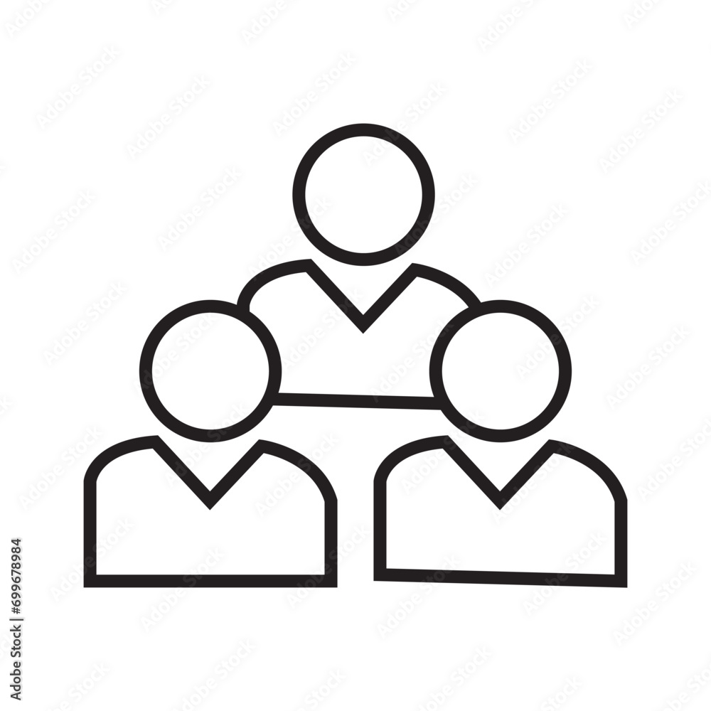 User icon in flat style, Person icon, User icon for web site, User icon vector illustration User icon in flat style, Person icon, User icon for web site, User icon vector illustration