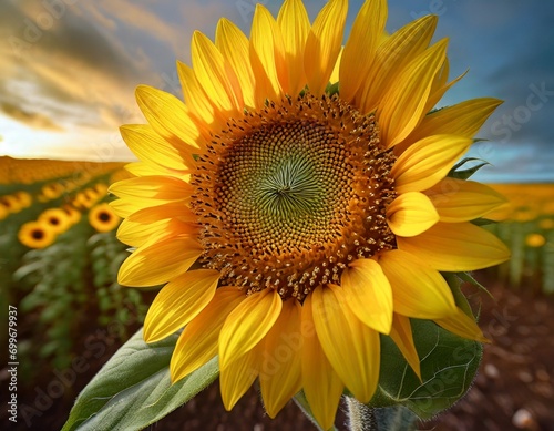 Sunflower in the Field © Odihan