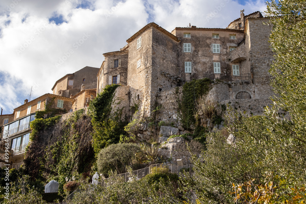 The beautiful old village of Eze on the French Riviera