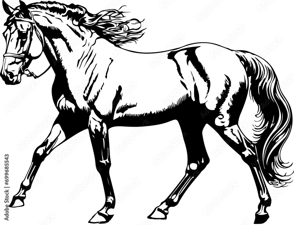 Horse SVG Bundle, Horse Silhouette SVG, Bucking Horse SVG, Rocking