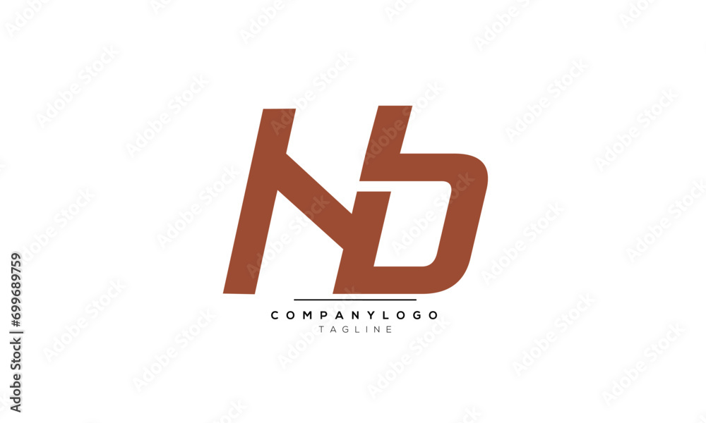 Alphabet letters Initials Monogram logo HD, HD INITIAL, HD letter
