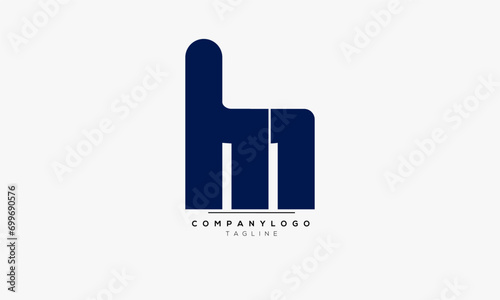 Free Download Alphabet letters Initials Monogram logo HM, HM INITIAL, HM letter - GFXLoad