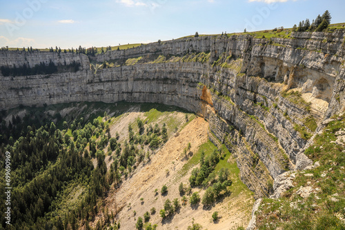 Fotografia famous Creux du van in Switzerland