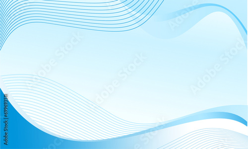 vector blue background. Stylish blue wave background design