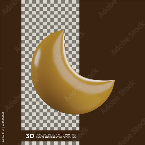 3D moon rendered on blender.
