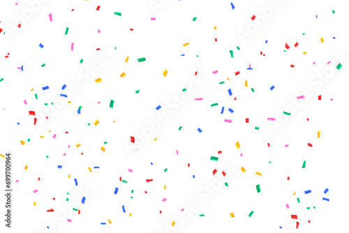 colorful confetti vector background © AinStory