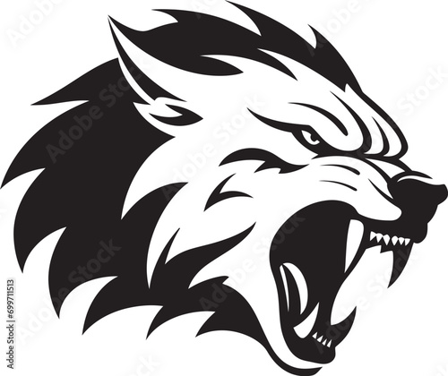 Wallpaper Mural Obsidian Clawed Alpha Symbol Savage Moonlit Hunter Badge Torontodigital.ca