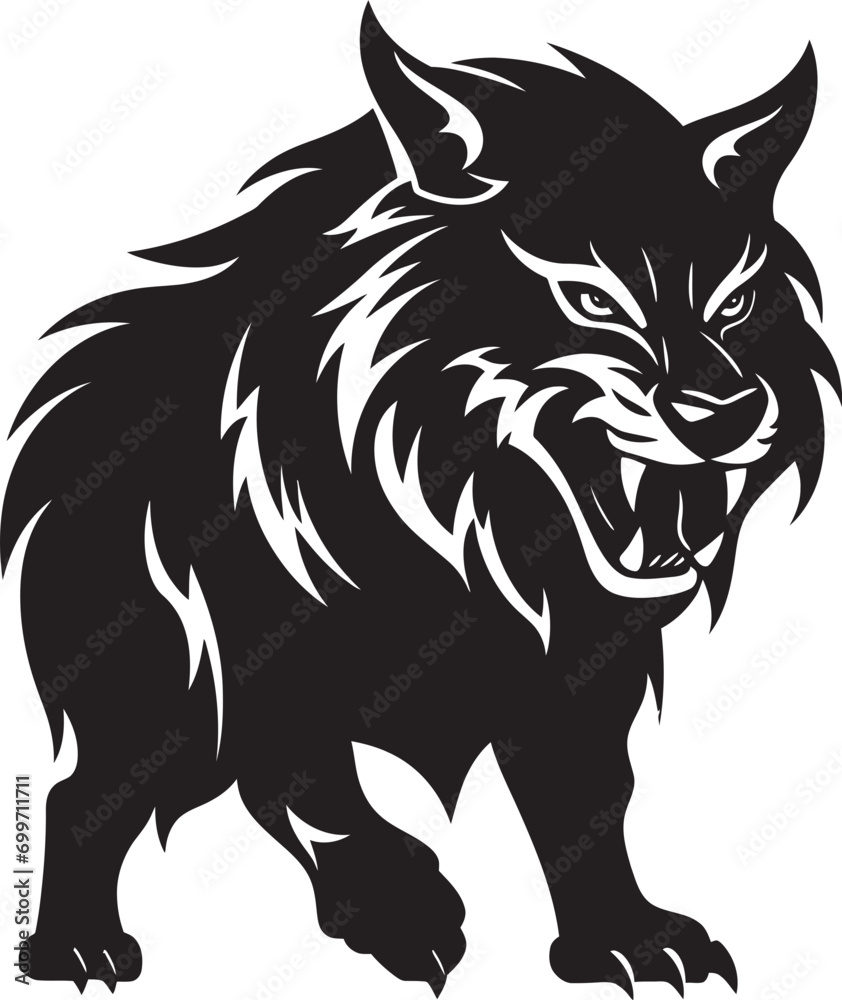 Moonlit Stalker Symbol Onyx Predator Crest