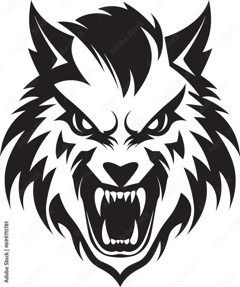 Haunting Wolf Spirit Mark Twilight Hunt Pack Emblem